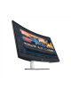 Dell Curved Monitor S3221QSA 32 ", VA, UHD, 3840 x 2160, 16:9, 4 ms, 300 cd/m², White, 60 Hz, HDMI ports quantity 2