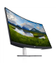 Dell Curved Monitor S3221QSA 32 ", VA, UHD, 3840 x 2160, 16:9, 4 ms, 300 cd/m², White, 60 Hz, HDMI ports quantity 2