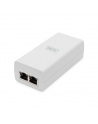 Digitus Gigabit Ethernet PoE+ Injector DN-95132 Ethernet LAN (RJ-45) ports 1xRJ-45 10/100/1000 Mbps Gigabit, 802.3at