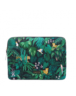 Casyx for MacBook SLVS-000020 Fits up to size 13 ”/14 ", Sleeve, Deep Jungle, Waterproof