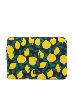 Casyx for MacBook SLVS-000002 Fits up to size 13 ”/14 ", Sleeve, Midnight Lemons, Waterproof