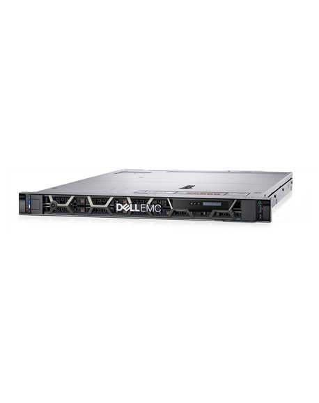 Dell PowerEdge R450 Rack (1U), Intel Xeon, 2x Silver 4310, 2.1 GHz, 18 MB, 24T, 12C, No RAM, No HDD, 960 GB, SSD, Up to 4 x 3.5"