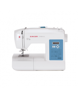 Singer Sewing Machine 6160 Brilliance Number of stitches 60, Number of buttonholes 6, White