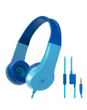 Motorola Kids Wired Headphones Moto JR200 Built-in microphone, Over-Ear, 3.5 mm plug, Blue