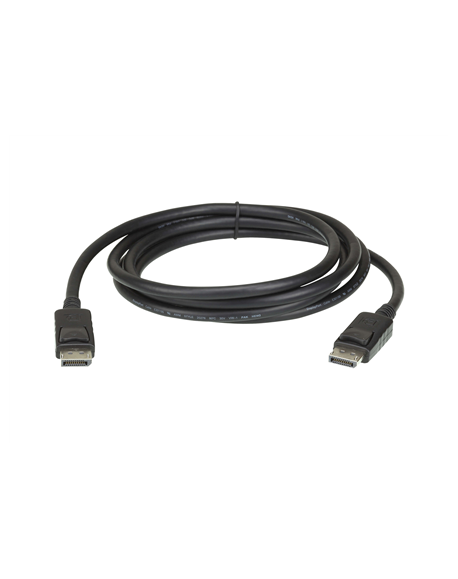 Aten DisplayPort rev.1.2 Cable 2L-7D03DP Black, DP to DP, 3 m