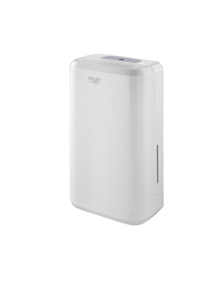 Adler Compressor Air Dehumidifier AD 7861 Power 280 W, Suitable for rooms up to 60 m³, Water tank capacity 2 L, White