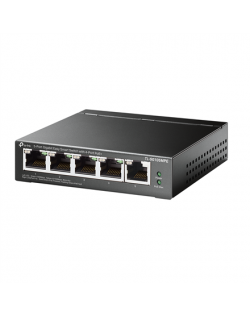 TP-LINK 5-Port Gigabit Easy Smart Switch with 4-Port PoE+ TL-SG105MPE Managed L2, Desktop, Ethernet LAN (RJ-45) ports 5