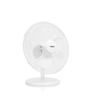 Tristar Desk fan VE-5727 Diameter 30 cm, White, Number of speeds 3, 40 W, Oscillation