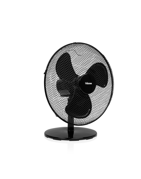 Tristar Desk fan VE-5728 Diameter 30 cm, Black, Number of speeds 3, 40 W, Oscillation