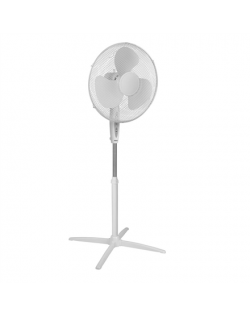 Tristar Stand fan VE-5898 Diameter 40 cm, White, Number of speeds 3, 45 W, Oscillation