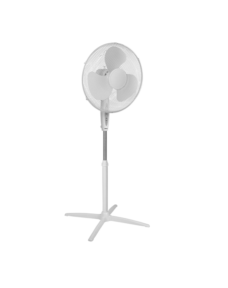 Tristar Stand fan VE-5898 Diameter 40 cm, White, Number of speeds 3, 45 W, Oscillation