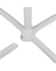 Tristar Stand fan VE-5898 Diameter 40 cm, White, Number of speeds 3, 45 W, Oscillation