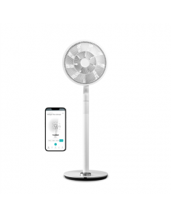 Duux Fan Whisper Flex Ultimate Smart Diameter 34 cm, White, Number of speeds 30, 3-26 W, Oscillation