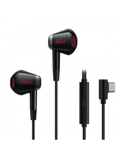 Edifier Earphones GM180 Plus Wired, In-ear, Microphone, Black