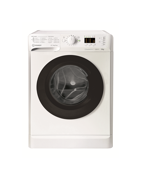 INDESIT Washing machine MTWSA 61294 WK EE Energy efficiency class C, Front loading, Washing capacity 6 kg, 1151 RPM, Depth 42.5 