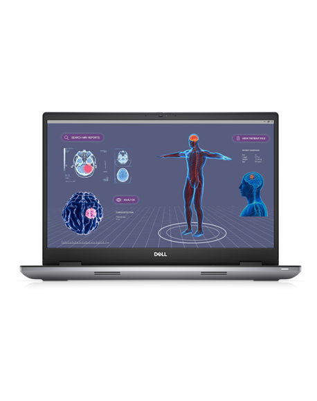 Dell Mobile Precision 7780 Grey, 17 ", WVA, FHD, 60 Hz, 1920 x 1080, Anti-glare, Intel Core i7, i7-13850HX, 32 GB, SSD 512 GB, N