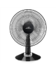 ETA Zefir ETA160790010 Table Fan, Number of speeds 3, 45 W, Oscillation, Diameter 30 cm, Black