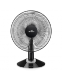 ETA Zefir ETA160790010 Table Fan, Number of speeds 3, 45 W, Oscillation, Diameter 30 cm, Black