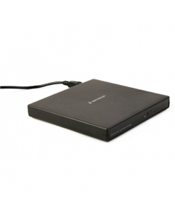 Gembird External USB DVD drive DVD-USB-04 Interface USB 2.0, DVD, CD read speed 24 x, CD write speed 24 x