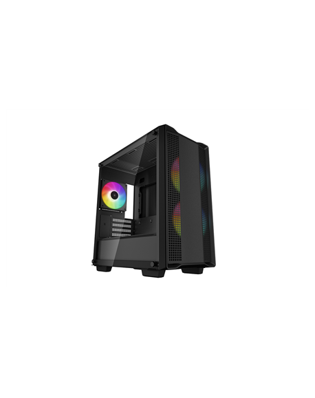 Deepcool Micro-ATX CASE CC360 Black, Mini-ITX / Micro-ATX, 4, Power supply included No, 1x USB3.0, 1x USB2.0, 1x Audio, ABS+SPCC
