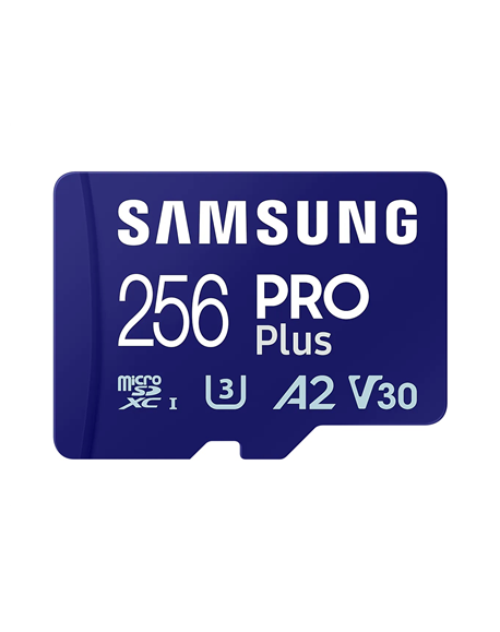 Samsung microSD Card Pro Plus 256 GB, MicroSDXC, Flash memory class 10