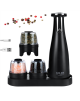 Adler Electric Salt and pepper grinder AD 4449b 7 W, Housing material ABS plastic, Lithium, Matte Black