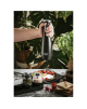 Adler Electric Salt and pepper grinder AD 4449b 7 W, Housing material ABS plastic, Lithium, Matte Black