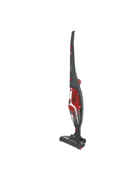 Hoover Vacuum Cleaner HF21L18 011 Handstick 2in1, 18 V, Operating time (max) 35 min, Grey/Red, Warranty 24 month(s)