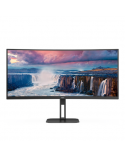 AOC Curved Monitor CU34V5C/BK 34 ", VA, WQHD, 3440 x 1440, 21:9, 4 ms, 300 cd/m², HDMI ports quantity 1, 100 Hz