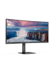 AOC Curved Monitor CU34V5C/BK 34 ", VA, WQHD, 3440 x 1440, 21:9, 4 ms, 300 cd/m², HDMI ports quantity 1, 100 Hz
