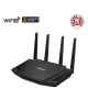 Asus Wireless Wifi 6 Dual Band Gigabit Router RT-AX58U 802.11ax, 2402+574 Mbit/s, 10/100/1000 Mbit/s, Ethernet LAN (RJ-45) ports