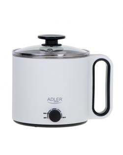 Adler Electric pot 5in1 AD 6417 White, 1.9 L, Number of programs 5, Lid included