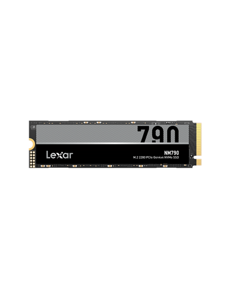 Lexar SSD NM790 1000 GB, SSD form factor M.2 2280, SSD interface M.2 NVMe, Write speed 6500 MB/s, Read speed 7400 MB/s