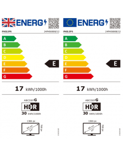 Philips 24PHS6808/12 24" (60 cm), Smart TV, HD, 1280 x 720, Wi-Fi, DVB-T/T2/T2-HD/C/S/S2