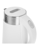 Adler Kettle AD 1372 Electric, 800 W, 0.6 L, Plastic/Stainless steel, 360° rotational base, White