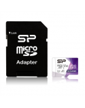 Silicon Power Superior Pro 128 GB, micro SDXC, Flash memory class 10, with Adapter, C10,UHS-I U3, A1, V30