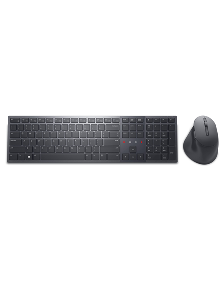 Dell Premier Collaboration Keyboard and Mouse KM900 Wireless, US, USB-A, Graphite