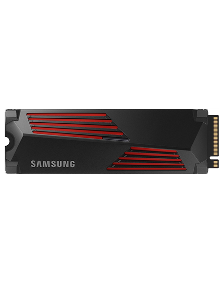 Samsung 990 PRO with Heatsink 1000 GB, SSD form factor M.2 2280, SSD interface M.2 NVMe, Write speed 6900 MB/s, Read speed 7450 