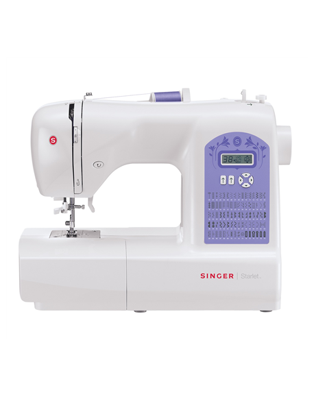 Singer Sewing Machine Starlet 6680 Number of stitches 80, Number of buttonholes 6, White