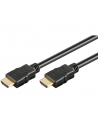 Goobay High Speed HDMI Cable with Ethernet 61150 Black, HDMI to HDMI, 1 m