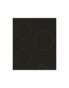Simfer Hob H4.030.DECSP Vitroceramic, Number of burners/cooking zones 3 Hi-Light Heater Zones, Touch control, Black
