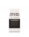 Simfer Cooker 4401SGRBB Hob type Gas, Oven type Gas, White, Width 50 cm, 49 L, Depth 55 cm, A+