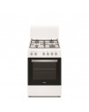Simfer Cooker 4403SERBB Hob type Gas, Oven type Electric, White, Width 50 cm, Electronic ignition, 48 L, Depth 55 cm, A