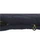 Outwell Camper Lux "L", Sleeping Bag, 235 x 90 cm, 2 way open - auto lock, L-shape, Deep Blue