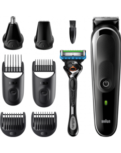 Braun Multi-grooming kit MGK5360 Cordless, Number of length steps 13, Black