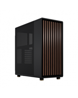 Fractal Design North Charcoal Black, Power supply included No