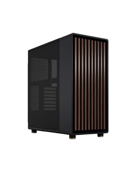 Fractal Design North Charcoal Black, Power supply included No