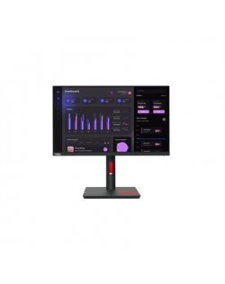 Lenovo ThinkVision T24i-30 23.8 ", IPS, FHD, 1920 x 1080, 16:9, 4 ms, 250 cd/m², Black, 60 Hz, HDMI ports quantity 1