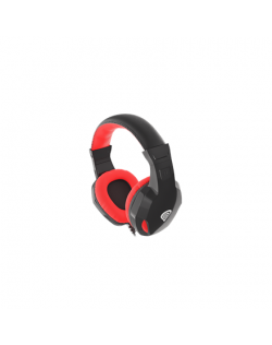 Genesis Gaming Headset, 3.5 mm, ARGON 100, Red/Black, Built-in microphone