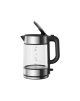 Xiaomi Electric Glass Kettle EU Electric, 2200 W, 1.7 L, Glass, 360° rotational base, Black/Stainless Steel